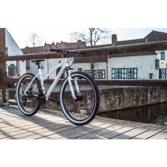 Neu 👍 Mountainbike Damen 26'' Larrikin Weiß Aluminiumrahmen RH 48 Cm KS Cycling 🤩 4 Neu 👍 Mountainbike Damen 26'' Larrikin Weiß Aluminiumrahmen RH 48 Cm KS Cycling 🤩 – Bild 2