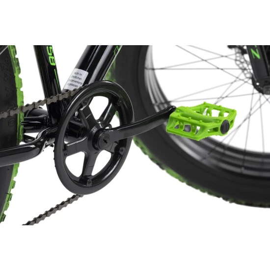 Coupon 🎉 Mountainbike Fatbike 24'' SNW2458 Schwarz-grün RH 38 Cm KS Cycling ❤️ 5 Coupon 🎉 Mountainbike Fatbike 24'' SNW2458 Schwarz-grün RH 38 Cm KS Cycling ❤️ – Bild 3