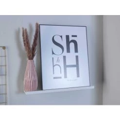 Bester Verkauf 😀 Spiegelprofi Bilderleiste ENZ, Ca. 55x12 Cm, Weiß Lackiert 😀 -Spiegelprofi Verkäufe unnamed file 114