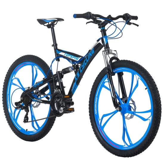 Brandneu 👏 Mountainbike Fully 26'' Topspin Schwarz-blau RH 46 KS Cycling 🔥 3 Brandneu 👏 Mountainbike Fully 26'' Topspin Schwarz-blau RH 46 KS Cycling 🔥