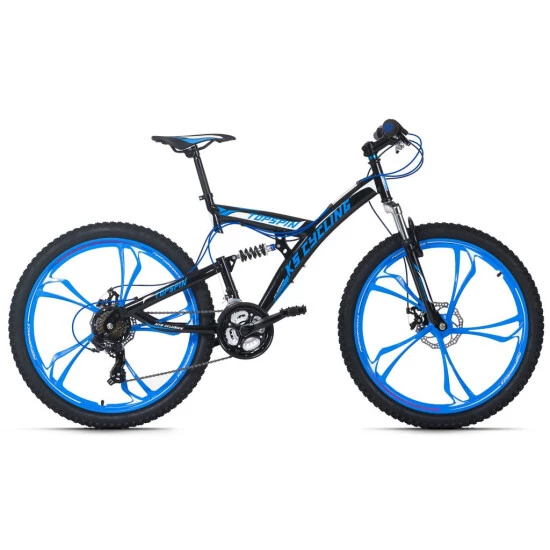 Brandneu 👏 Mountainbike Fully 26'' Topspin Schwarz-blau RH 46 KS Cycling 🔥 4 Brandneu 👏 Mountainbike Fully 26'' Topspin Schwarz-blau RH 46 KS Cycling 🔥 – Bild 2