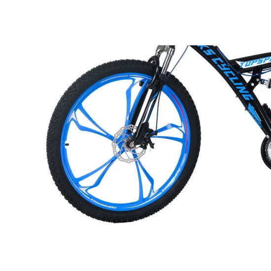 Brandneu 👏 Mountainbike Fully 26'' Topspin Schwarz-blau RH 46 KS Cycling 🔥 9 Brandneu 👏 Mountainbike Fully 26'' Topspin Schwarz-blau RH 46 KS Cycling 🔥 – Bild 7