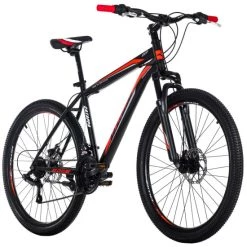 Budget 😍 Mountainbike Hardtail 26" Catappa Schwarz-rot RH 50 Cm KS Cycling 🔥