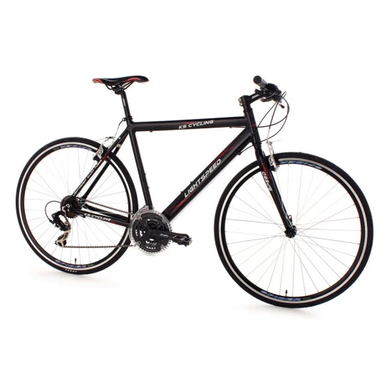 Coupon 😉 KS Cycling Fitnessrad 21 Gänge Fitness-Bike Lightspeed (Black) 28 Zoll (54 Cm) 🔥 4 Coupon 😉 KS Cycling Fitnessrad 21 Gänge Fitness-Bike Lightspeed (Black) 28 Zoll (54 Cm) 🔥 – Bild 2