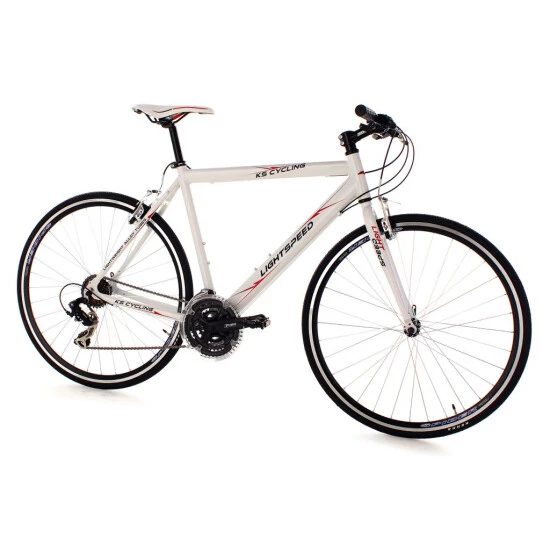 Top 10 😉 KS Cycling Fitnessrad 21 Gänge Fitness-Bike Lightspeed (White) 28 Zoll (60 Cm) 🔔 4 Top 10 😉 KS Cycling Fitnessrad 21 Gänge Fitness-Bike Lightspeed (White) 28 Zoll (60 Cm) 🔔 – Bild 2