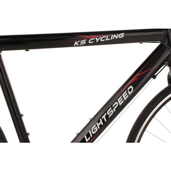 Budget 😍 Fitnessbike Alu 28'' Lightspeed Schwarz RH 58 Cm KS Cycling 🔔 12 Budget 😍 Fitnessbike Alu 28'' Lightspeed Schwarz RH 58 Cm KS Cycling 🔔 – Bild 10