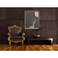 Schlussverkauf 👍 Spiegelprofi Rahmenspiegel LISA, Ca. 45x55 Cm, Goldfarben 💯 -Spiegelprofi Verkäufe unnamed file 141