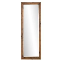 Angebote 👍 Spiegelprofi Rahmenspiegel JOELLE, Ca. 50x150 Cm, Texas Eiche, Mit Facette 👍