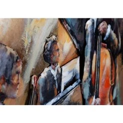 Bester Verkauf 😍 Spiegelprofi Metallbild DEMI90x90 Cm, "Band" 🥰 -Spiegelprofi Verkäufe unnamed file 155