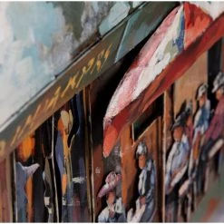 Bestes Angebot 🎁 Spiegelprofi Metallbild BRUNA60x140 Cm, "Cafe" 🧨 -Spiegelprofi Verkäufe unnamed file 173