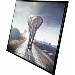 Blitzangebot ⭐ Spiegelprofi Gerahmtes Bild TAIRA, 100x140 Cm, 'Street Elephant', Rahmen: Schwarz ❤️ 9 Blitzangebot ⭐ Spiegelprofi Gerahmtes Bild TAIRA, 100x140 Cm, 'Street Elephant', Rahmen: Schwarz ❤️ -Spiegelprofi Verkäufe unnamed file 265