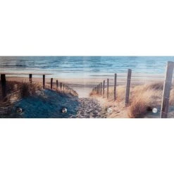 Coupon 😍 Spiegelprofi GmbH Glasgarderobe Tobi 30x80cm,Motiv:Strand 76105035 😍