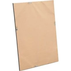 Budget ⌛ Spiegelprofi Rahmenspiegel ALEXA, Ca. 50x70 Cm, Schwarz/silberfarben, Mit Facette 😍 -Spiegelprofi Verkäufe unnamed file 324