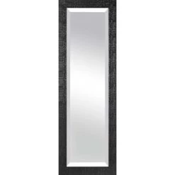 Budget 🔥 Spiegelprofi Jenny Rahmenspiegel Schwarz - 50 X 150cm ⌛