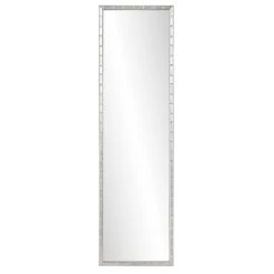 Budget 💯 Spiegelprofi Rahmenspiegel EDDA, Ca. 35x125 Cm, Silberfarben, Bambusoptik 🌟