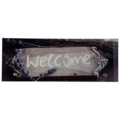 Bestpreis ⌛ Spiegelprofi Glasgarderobe Tobi - Motiv: Welcome - 80 X30cm 🧨