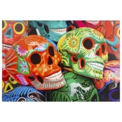 Rabatt ⌛ Spiegelprofi Deko-Panel JAD, 68x98 Cm, 'Skulls' 👏