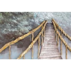 Rabatt ✨ Spiegelprofi Original RIMBO, 90x90 Cm, 'Rope Bridge' 🎉 -Spiegelprofi Verkäufe unnamed file 409