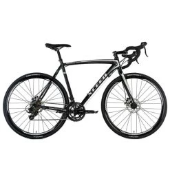 Bester Verkauf 🔥 Gravelbike Rennrad 28'' Xceed Schwarz-weiß RH 58 Cm KS Cycling ⭐