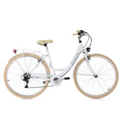 Am billigsten ✔️ Damenfahrrad 26'' Toscana Weiß RH 41 Cm KS Cycling 😉