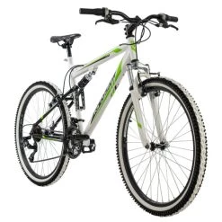 Schlussverkauf 😀 Mountainbike Fully 26'' Scrawler Weiß RH 51 Cm KS Cycling ✔️