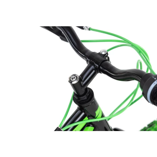 Billig 😉 Mountainbike Fully 24'' Crusher Schwarz-grün RH 41 Cm KS Cycling 🛒 8 Billig 😉 Mountainbike Fully 24'' Crusher Schwarz-grün RH 41 Cm KS Cycling 🛒 – Bild 6