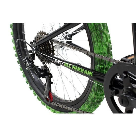 Schlussverkauf 👍 Kinderfahrrad 20'' Crusher Schwarz-grün RH 28 Cm KS Cycling ⭐ 6 Schlussverkauf 👍 Kinderfahrrad 20'' Crusher Schwarz-grün RH 28 Cm KS Cycling ⭐ – Bild 4