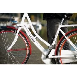 Budget 🧨 Hollandrad 28'' Tussaud Weiß-rot Singlespeed RH 49 Cm KS Cycling 😍 -Spiegelprofi Verkäufe unnamed file 765