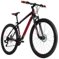 Rabatt 😀 Mountainbike Hardtail 29'' Sharp Schwarz-rot RH 46 Cm KS Cycling ✔️