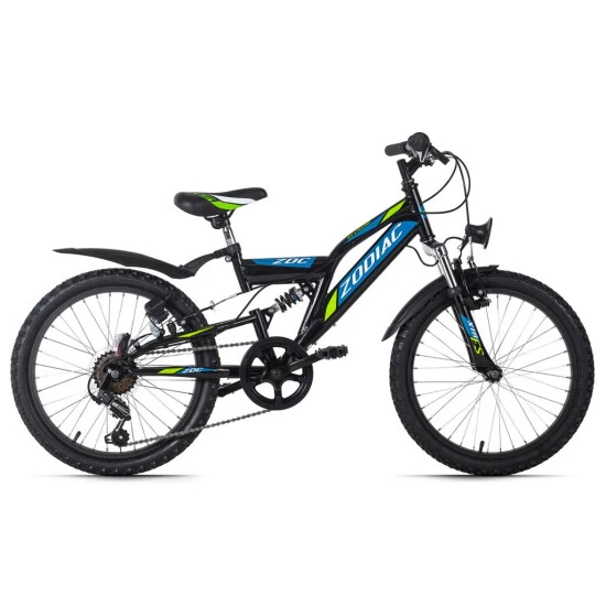 Budget 🤩 Mountainbike Fully ATB 20" Zodiac Schwarz-grün RH 31 Cm KS Cycling 💯 4 Budget 🤩 Mountainbike Fully ATB 20" Zodiac Schwarz-grün RH 31 Cm KS Cycling 💯 – Bild 2