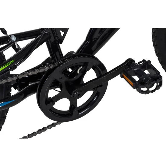 Budget 🤩 Mountainbike Fully ATB 20" Zodiac Schwarz-grün RH 31 Cm KS Cycling 💯 5 Budget 🤩 Mountainbike Fully ATB 20" Zodiac Schwarz-grün RH 31 Cm KS Cycling 💯 – Bild 3