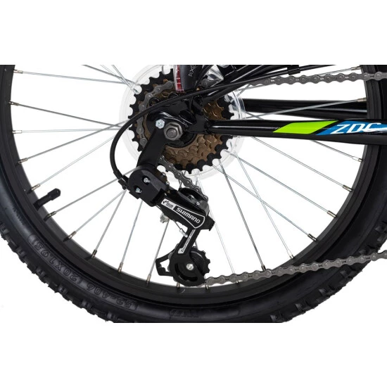 Budget 🤩 Mountainbike Fully ATB 20" Zodiac Schwarz-grün RH 31 Cm KS Cycling 💯 6 Budget 🤩 Mountainbike Fully ATB 20" Zodiac Schwarz-grün RH 31 Cm KS Cycling 💯 – Bild 4