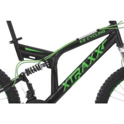 Am billigsten 🥰 Mountainbike Fully MTB Xtraxx 24'' Schwarz-grün KS Cycling ✨ -Spiegelprofi Verkäufe unnamed file 981