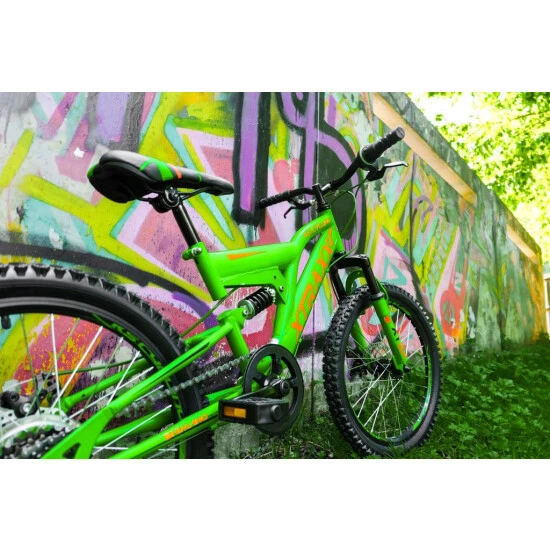 Beste Bewertungen von 🎁 Mountainbike Fully 20'' Xtraxx Grün-orange RH 30 Cm KS Cycling 🔔 6 Beste Bewertungen von 🎁 Mountainbike Fully 20'' Xtraxx Grün-orange RH 30 Cm KS Cycling 🔔 – Bild 4