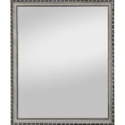 Coupon ✨ Spiegelprofi Rahmenspiegel LISA, Ca. 45x55 Cm, Silberfarben 🤩